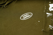 Load image into Gallery viewer, Love Vs Money Hoodie - Army Green